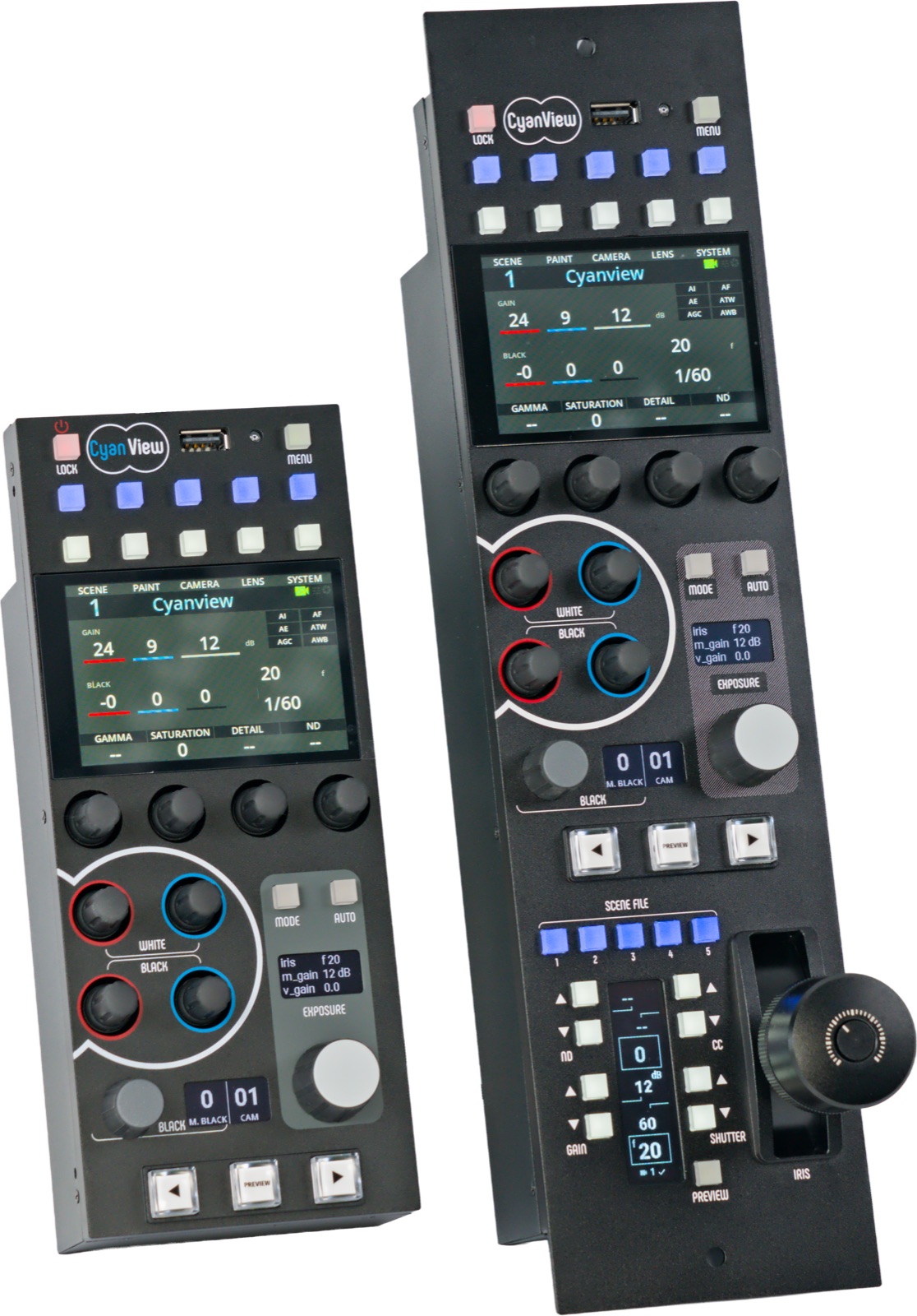 CyanView RCP panel